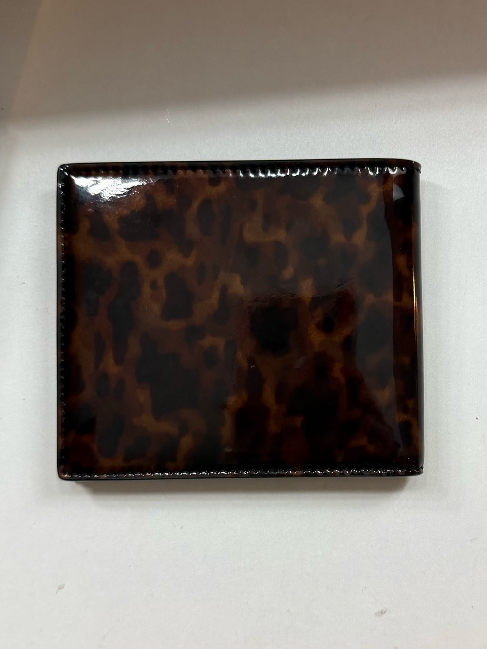 YSL Brown Tortoiseshell Wallet In 2568 Tortbr - Picture 3 of 5